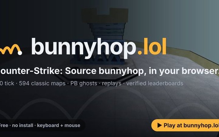 Counter-Strike: Source Bunnyhop (bunnyhop.lol)