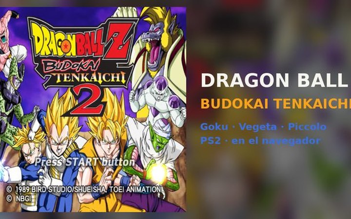 Dragon Ball Z Budokai Tenkaichi 2 Online