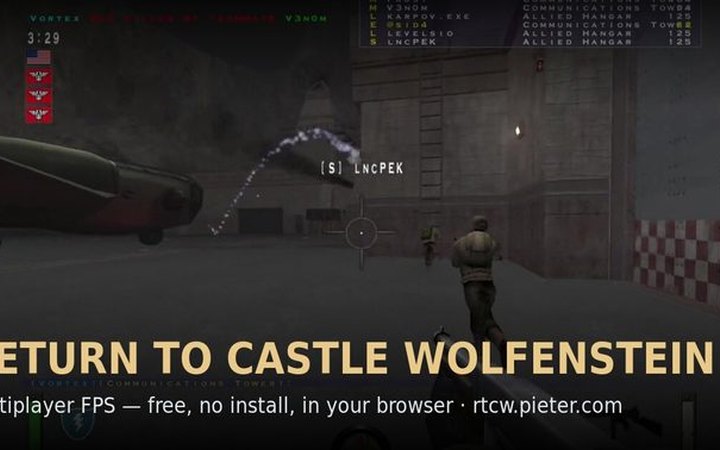 Return to Castle Wolfenstein (rtcw.pieter.com)