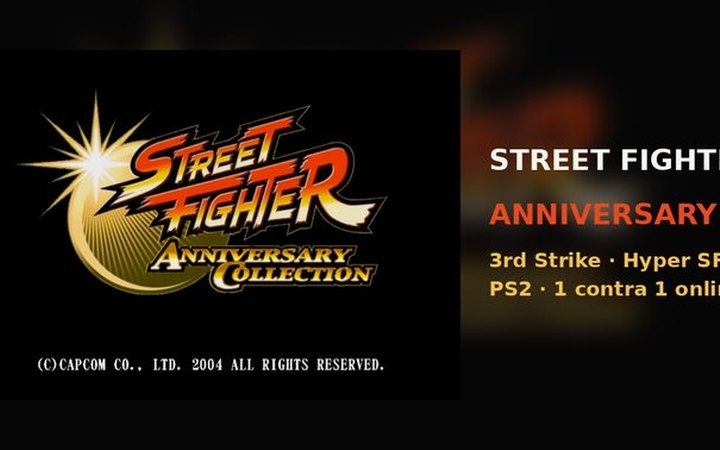 Street Fighter Anniversary Collection Online